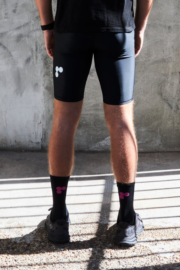 PERCNT® Team Pace Sock - Black/Pink