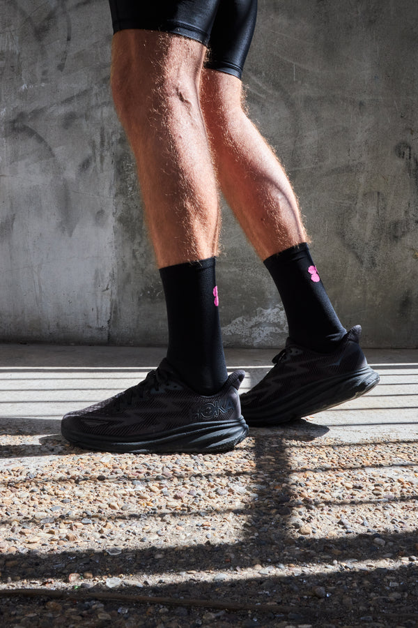 PERCNT® Team Pace Sock - Black/Pink