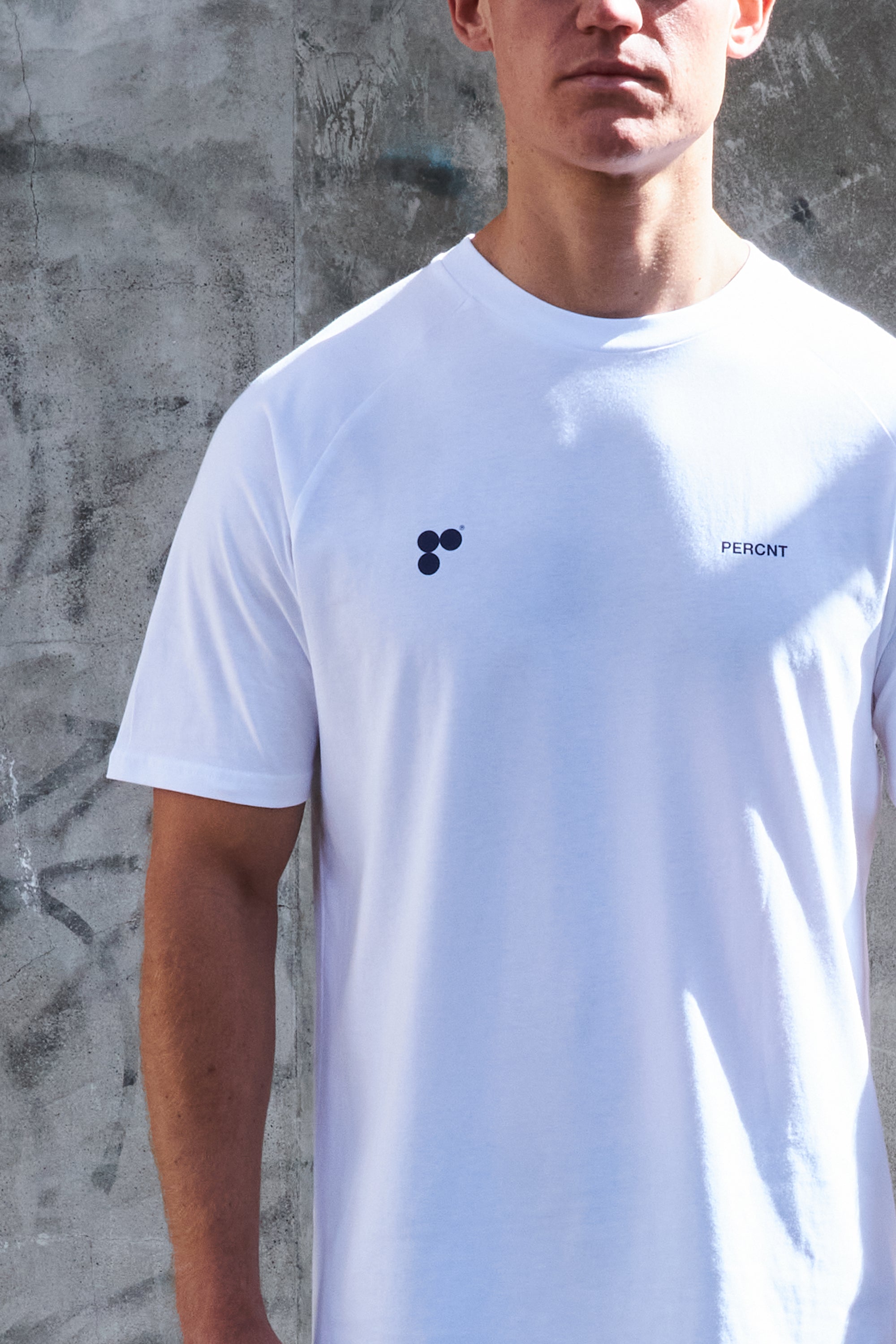 PERCNT® Team Tee - White