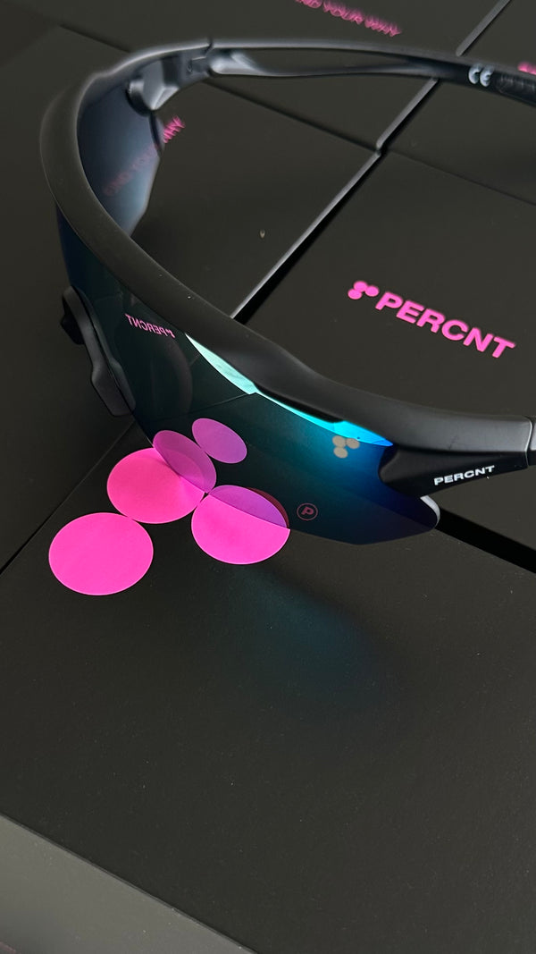 PERCNT® V1 Sport Glasses - Black